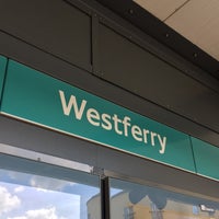 Photo taken at Westferry DLR Station by Jason K. on 6/4/2017
