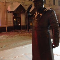 Photo taken at Памятник Николаю Платоновичу Путинцеву by Konrad M. on 1/19/2015