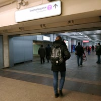 Photo taken at metro Tekstilshiki, line 7 by after on 11/18/2018