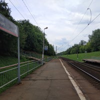 Photo taken at Ж/Д платформа Чертаново by after on 8/5/2018