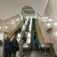 Photo taken at metro Avtozavodskaya by after on 3/26/2020