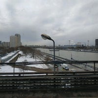 Photo taken at Нагатинский метромост by after on 3/4/2021