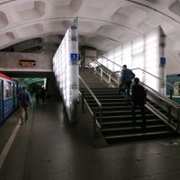 Photo taken at metro Krasnogvardeyskaya by after on 8/28/2019