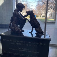 Photo taken at Women In Military Service For America Memorial by Lucas C. on 2/14/2023
