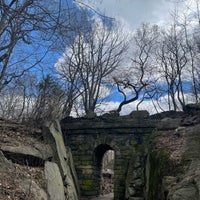 Photo taken at Ramble Stone Arch by Yui on 3/22/2024
