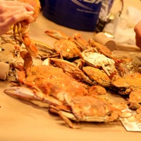 Photo taken at Crab Corner Maryland Seafood House by Karl R. on 10/8/2013