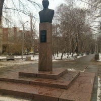 Photo taken at Памятник Н.Н. Семенову by Denis Z. on 1/4/2013