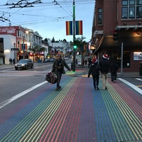 Photo taken at Rainbow Crosswalk by Stephan L. on 12/26/2019