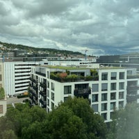 Photo taken at 25hours Hotel Zürich West by Regina B. on 9/10/2022