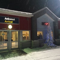 Photo taken at Kiruna Airport (KRN) by pocat on 12/15/2014
