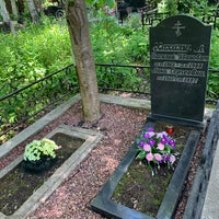 Photo taken at Хованское центральное кладбище by Татьяна Х. on 6/14/2020