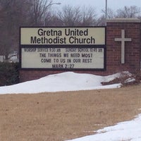 Photo taken at Gretna United Methodist Church by Matt M. on 2/11/2014
