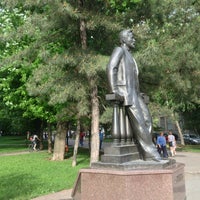 Photo taken at Памятник Чехову А.П. by Andrew on 5/27/2013