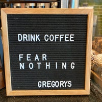 รูปภาพถ่ายที่ Gregory&amp;#39;s Coffee โดย Casey L. เมื่อ 11/12/2019