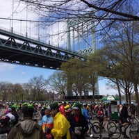 Photo taken at Astoria Park Parking Lot by Laura S. on 5/4/2014