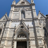 Photo taken at Duomo di Napoli by Atsushi on 8/11/2023