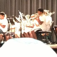 Photo taken at Hebron High School Band Hall by Debbie P. on 6/21/2013