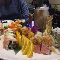 Photo taken at Crazy Sushi by Hiltop F. on 4/10/2015