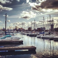 Photo taken at Montrose Harbor E Dock by Artem P. on 10/20/2012