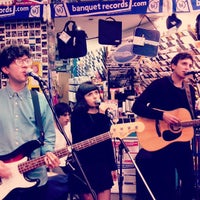 Photo taken at Banquet Records by Rafael V. on 8/25/2014
