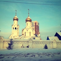 Photo taken at Церковь во имя Архистратига Михаила by Лилу Б. on 12/22/2012