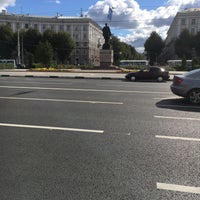 Photo taken at Памятник генералу Черняховскому by Максим М. on 9/26/2018