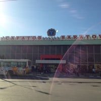 Photo taken at Ж/Д вокзал Саратов-1 by Мишаня Б. on 5/8/2013