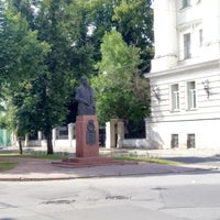 Photo taken at Academician Pavlov Monument by Viacheslav on 8/11/2018