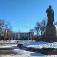 Photo taken at Площадь Ленина by Viacheslav on 1/3/2017