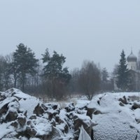 Photo taken at Церковь Благовещения в Аркажах by Viacheslav on 1/1/2018