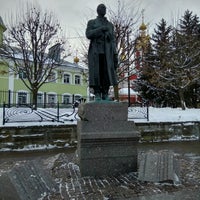 Photo taken at Памятник Рахманинову by Viacheslav on 12/30/2016