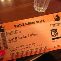 Photo taken at Berliner Kriminal Theater by S 🤗 on 4/24/2018