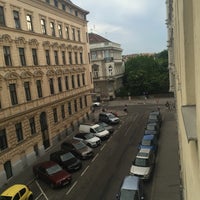 Photo taken at Resonanz Hotel Vienna by Ira R. on 5/28/2016