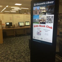 Photo taken at Alexandria Library - James M. Duncan Branch by Vivian N. on 10/7/2014