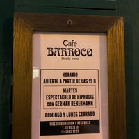Foto diambil di Café Barroco oleh Noelia G. pada 10/14/2019