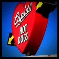 Photo taken at Cupid&amp;#39;s Hot Dogs by Jamie C. on 3/3/2013