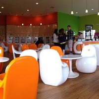 Photo taken at Orange Leaf Frozen Yogurt by Derek N. on 3/23/2013