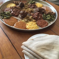 Photo taken at Zenebech Injera by Audrey T. on 5/31/2015