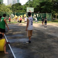 Photo taken at Basketball Court by Aey S. on 9/23/2012