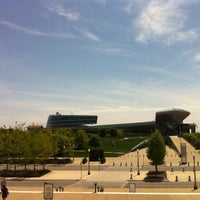 Photo taken at Soldier Field Museum Campus North Lot by Sarah P. on 5/15/2013