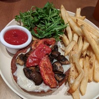 Photo taken at Veggie Grill by Monica on 10/21/2018
