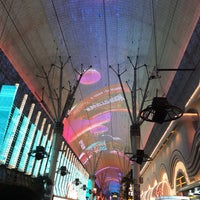 Photo taken at Fremont Street Experience by Sinai B. on 4/3/2019