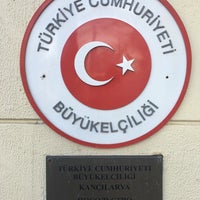 Photo taken at Посольство Турции / Turkish Embassy by Yosi on 4/17/2019