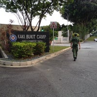 Photo taken at Kaki Bukit Camp by Darren K. on 10/23/2013