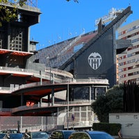 Photo taken at Mestalla Stadium by Kirill S. on 10/2/2022