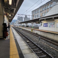Photo taken at JR Uji Station by Lorraine Y. on 2/19/2024