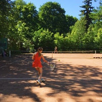 Photo taken at Теннисный корт СПбГЛТУ by Sandra 🐭 B. on 6/28/2017