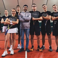 Photo taken at Теннисный центр «Ланской» by Sandra 🐭 B. on 10/23/2016