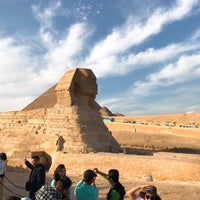 Photo taken at Great Sphinx of Giza by Lauren L. on 12/27/2017