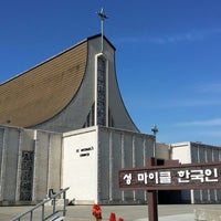 Photo taken at St. Michael&amp;#39;s Korean Catholic Church by John P. on 1/26/2014